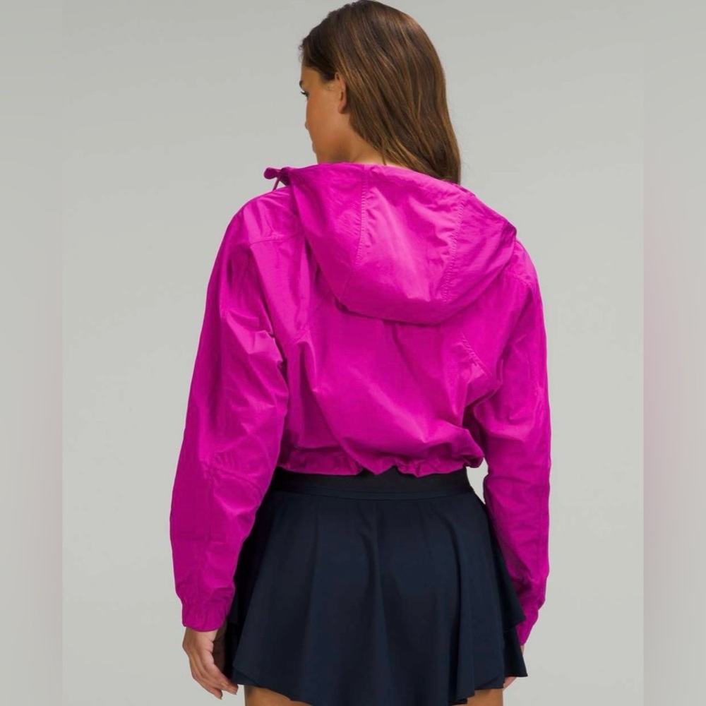 lululemon Pink Hooded Jacket
